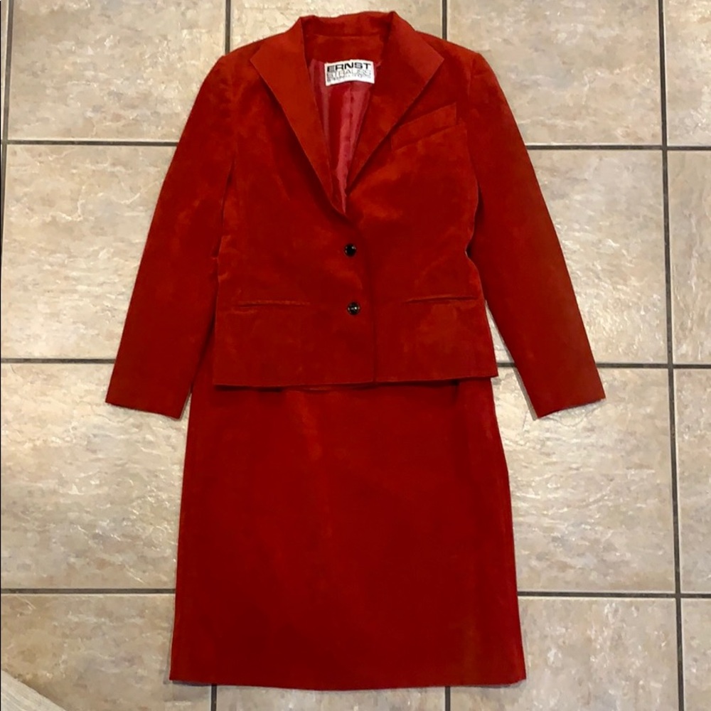 Vintage Ernst Strauss & Schnell Sports Skirt Suit
